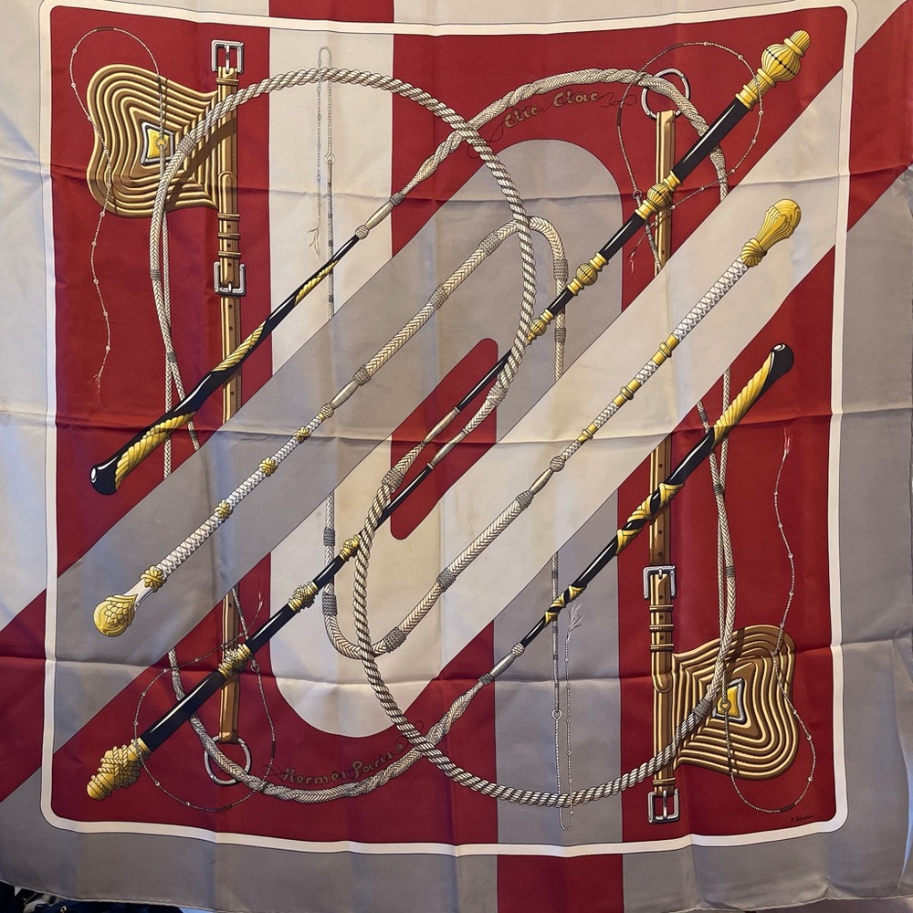 HERMÈS, "Clic Clac", scarf